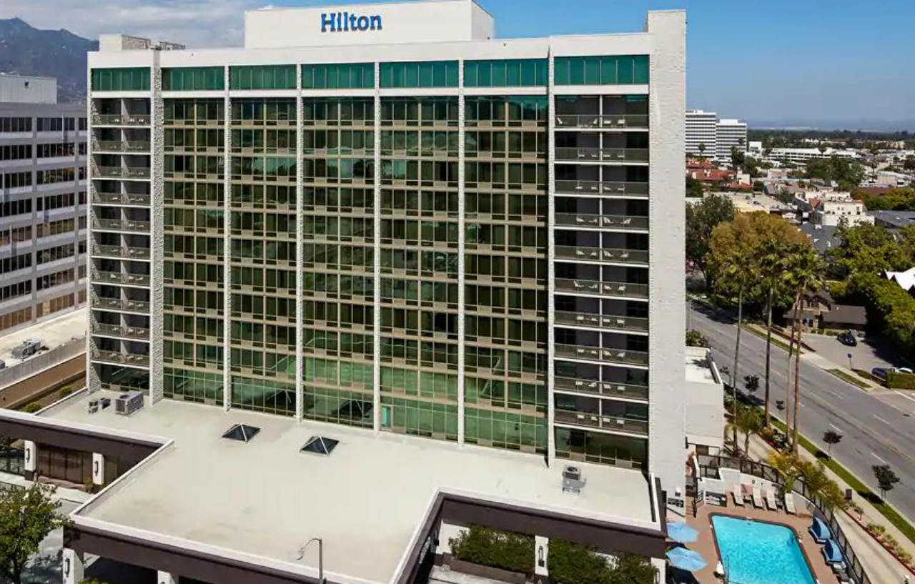 Hotel Hilton Pasadena Exteriér fotografie